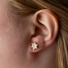 Ariel Tidhar mini magen, star of David earrings- Peace Love Light Shop
