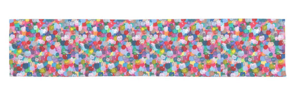 Rosh Hashanah colorful patterned table runner-Peace Love Light Shop