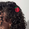 Rosh Hashanah Apple Hair Claw Clip