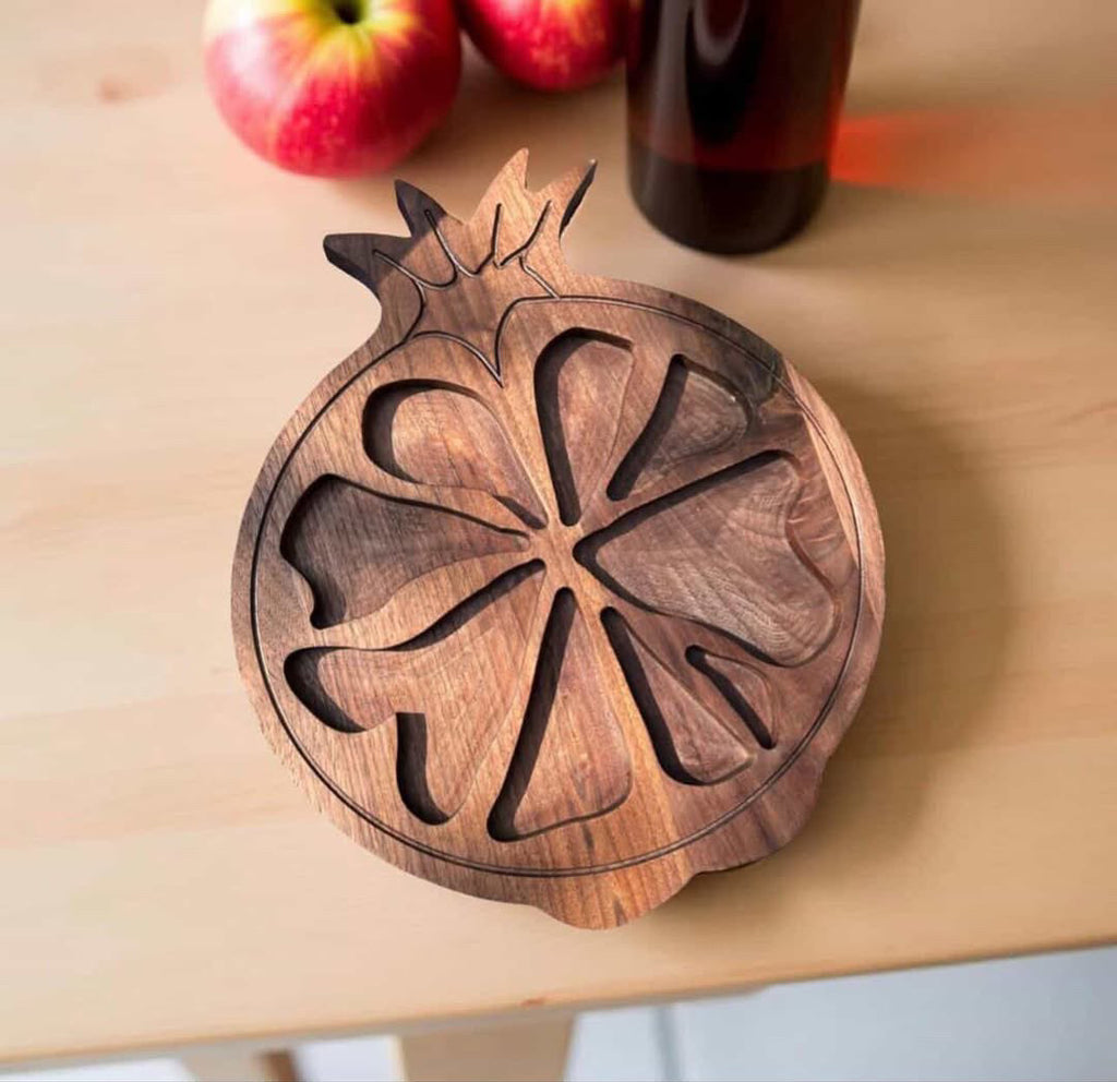 Pomegranate Tray, Rosh Hashanah- Peace Love Light Shop