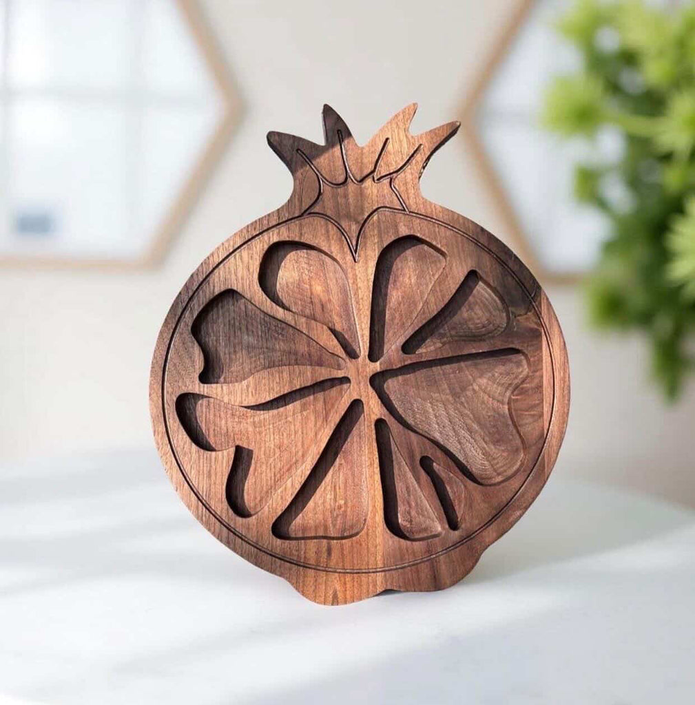 Pomegranate Tray, Rosh Hashanah- Peace Love Light Shop