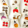 Marzipan Rosh Hashanah Mah Jong Tiles- Peace Love Light Shop