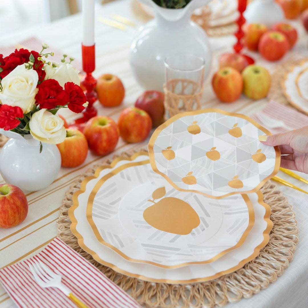 Rosh Hashanah Apple Collection, Disposable- Peace Love Light Shop