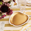 Rosh Hashanah Golden Apple Plates- Peace Love Light Shop