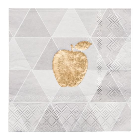 Rosh Hashanah Apple Collection Napkins - Peace Love Light Shop