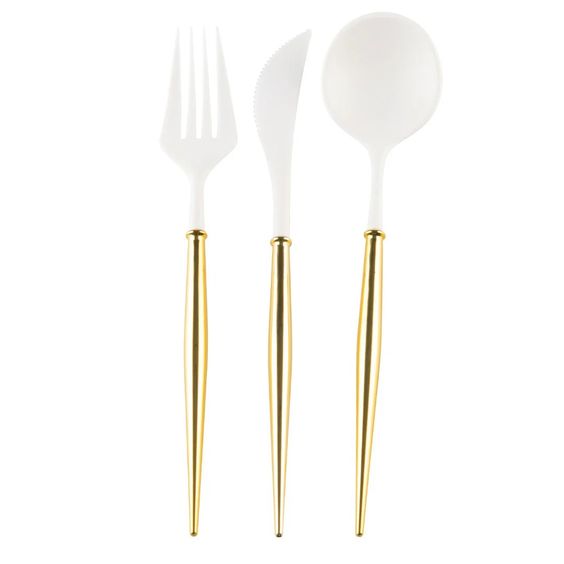 Disposable Cutlery, 24 pcs- Peace Love Light Shop