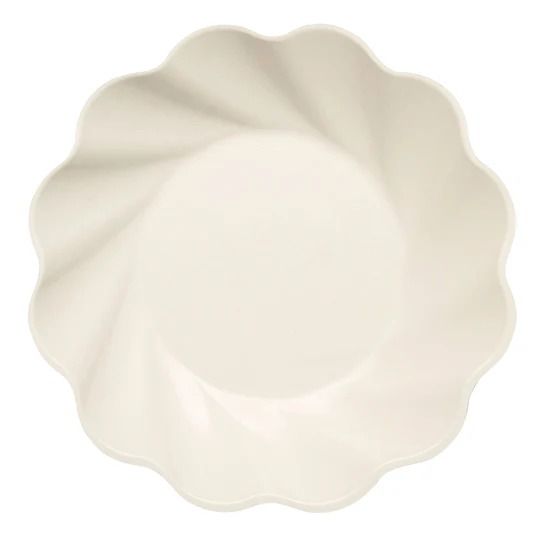 Simply Eco Compostable Plates, Cream, 8 Pack