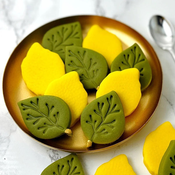 Sukkot Etrog and Leaf Marzipan Collection- Peace Love Light Shop