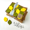 Sukkot Etrog and Leaf Marzipan Collection- Peace Love Light Shop