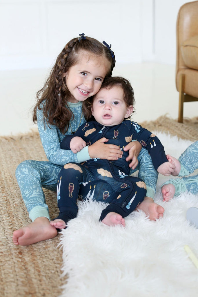 Shiloh & Kate- Shabbat Bamboo Pajamas- Peace Love Light Shop