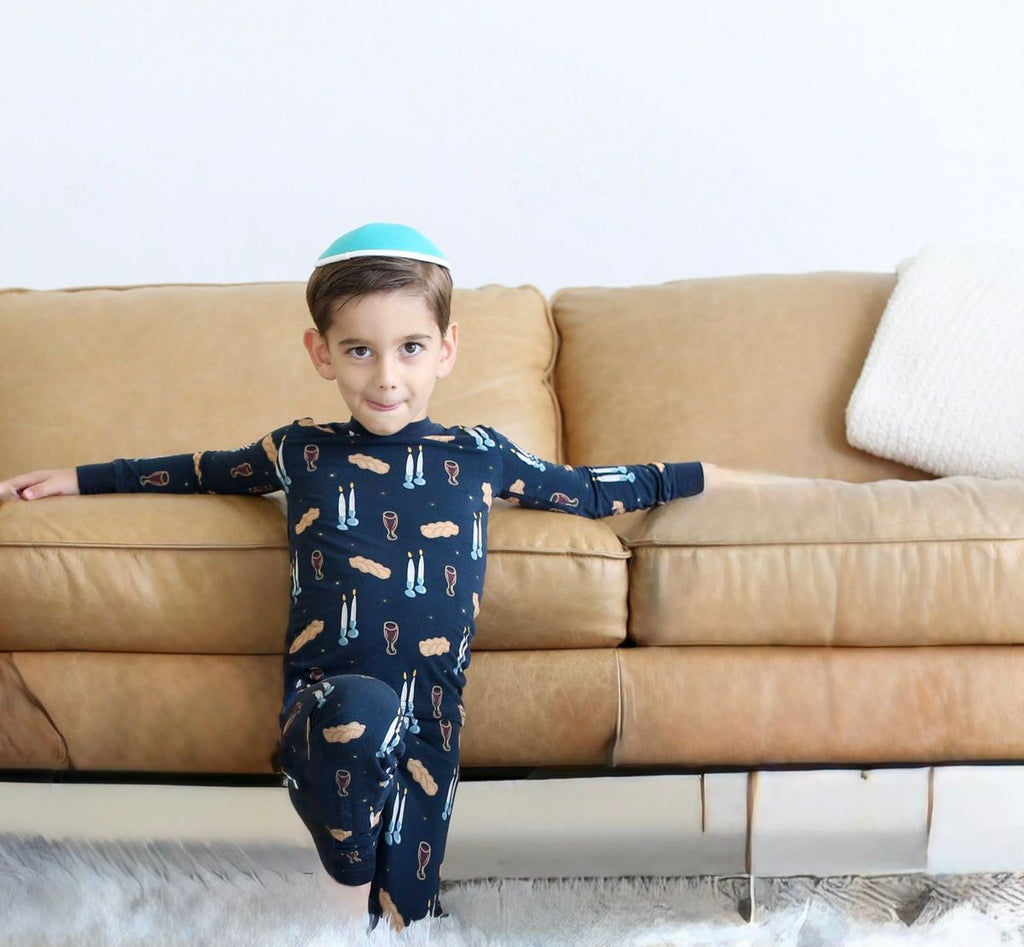 Shiloh & Kate- Shabbat Bamboo Pajamas- Peace Love Light Shop