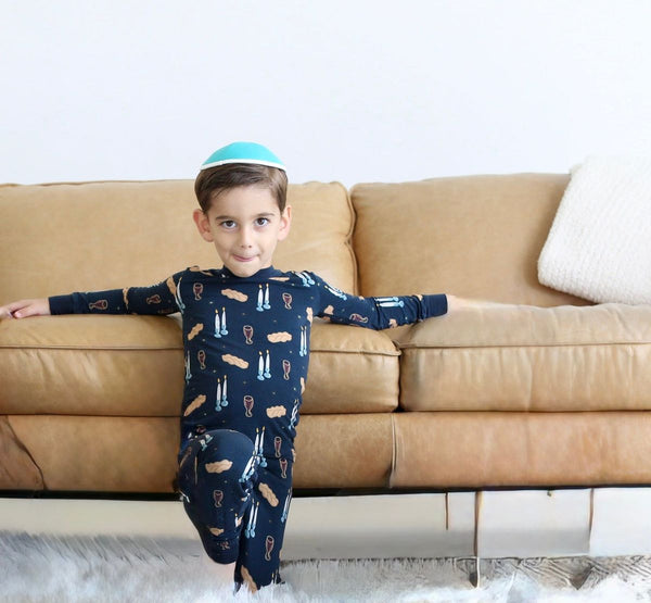 Shiloh & Kate- Shabbat Bamboo Pajamas- Peace Love Light Shop