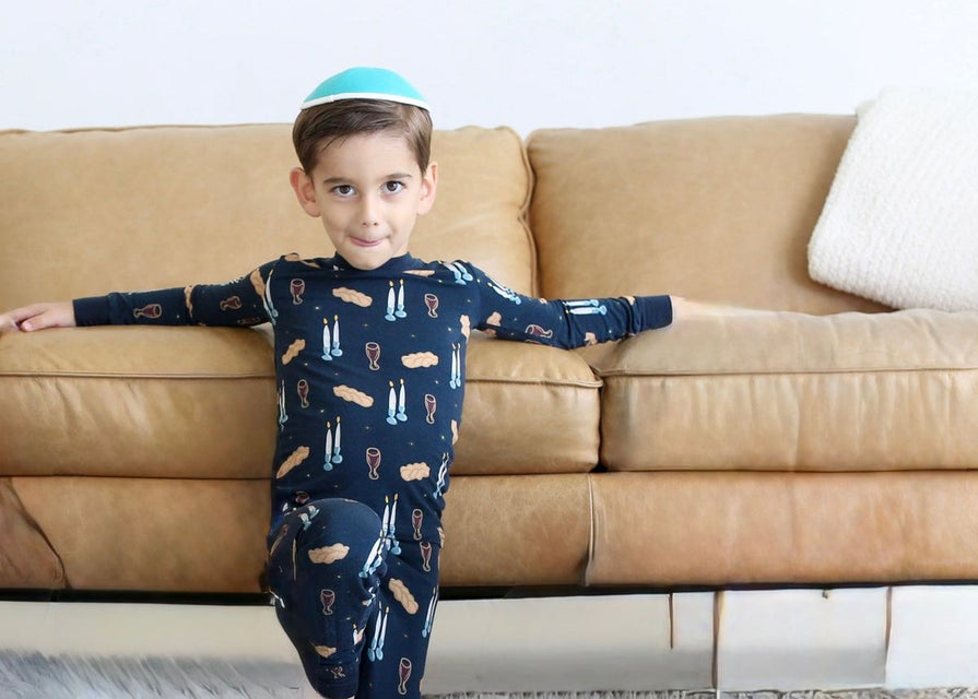 Shiloh & Kate- Shabbat Bamboo Pajamas- Peace Love Light Shop