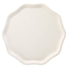 Eco compostable dinner plate, cream- Peace Love Light Shop