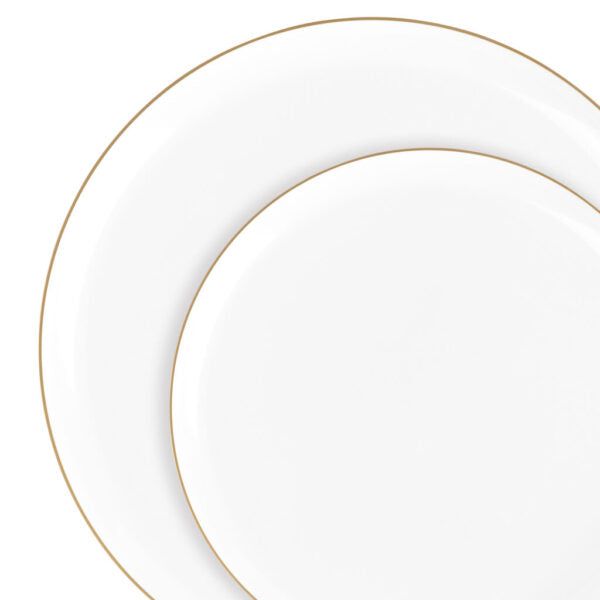 Premium Disposable Plates, Plastic- Peace Love Light Shop