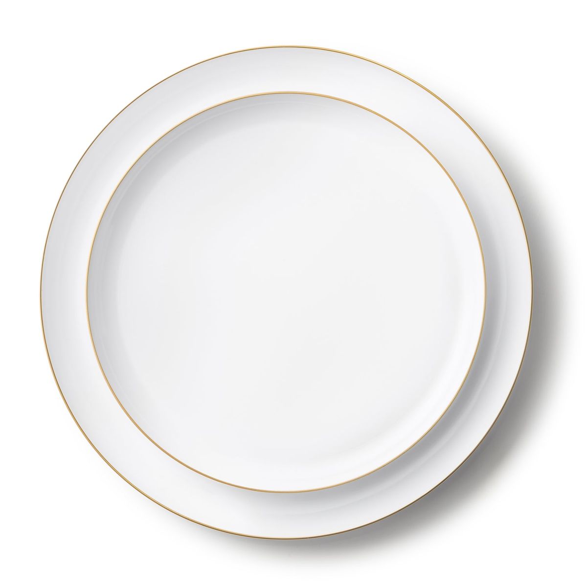 Premium Disposable Plates, Plastic- Peace Love Light Shop