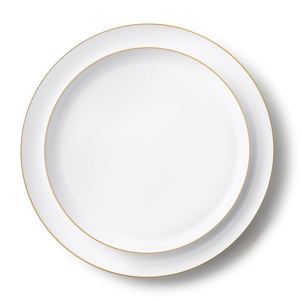 Premium Disposable Plates, Plastic- Peace Love Light Shop