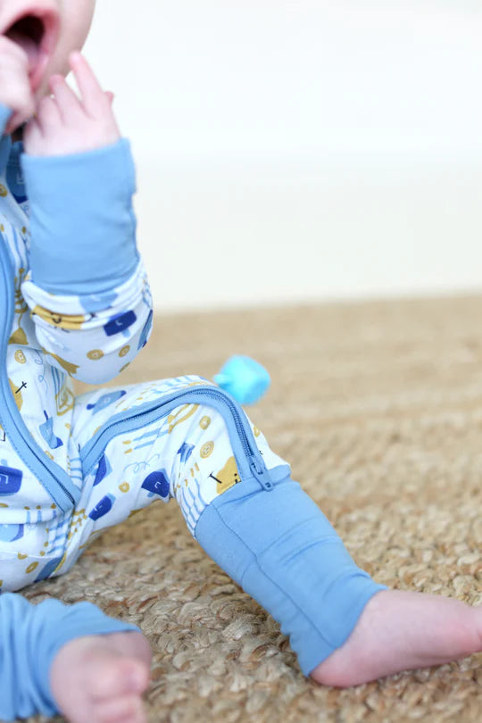 Shiloh & Kate Hanukkah bamboo pajamas- Peace Love Light Shop