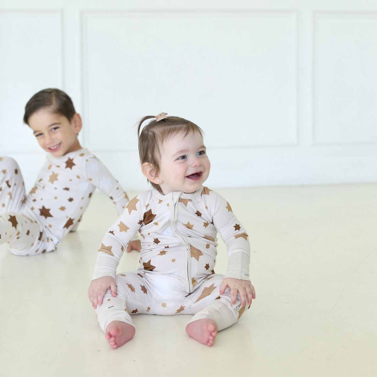 Jewish Baby Pajamas, Hanukkah, Shabbat- Peace Love Light Shop