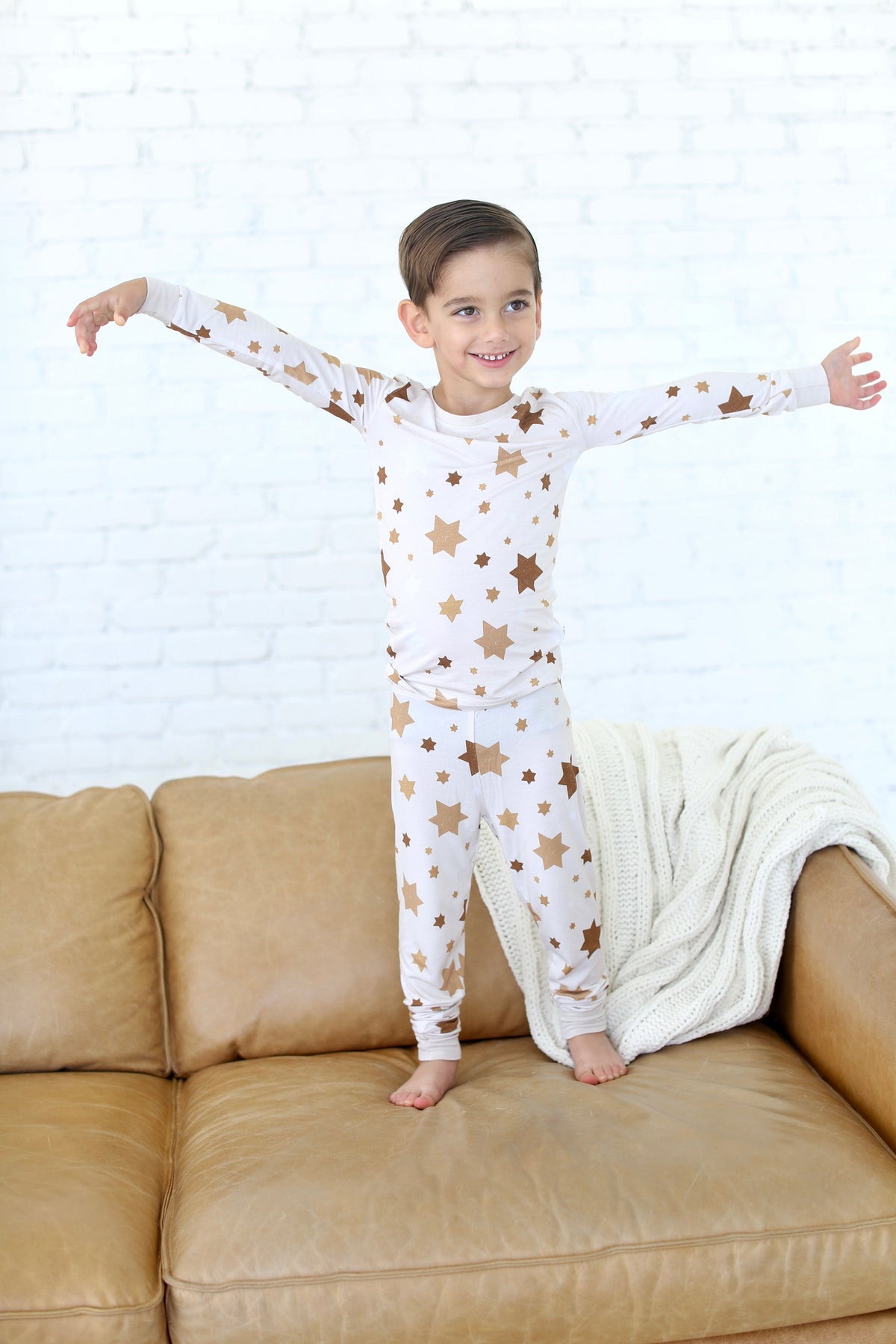 Golden Hour Two-Piece Kid's Pajamas, Shiloh & Kate