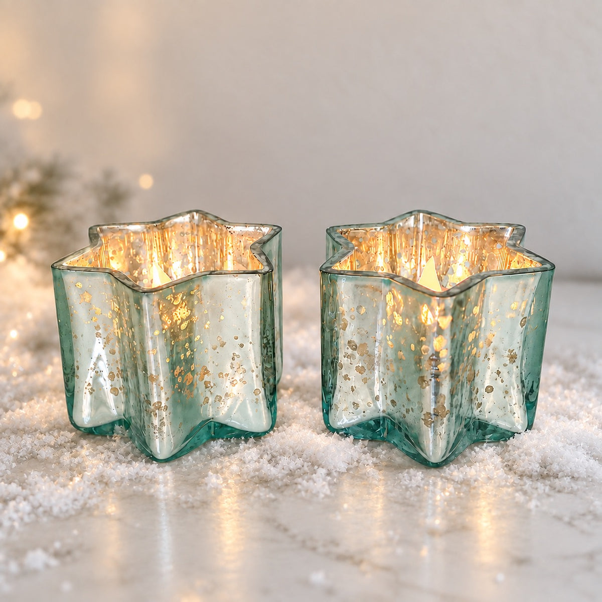 Liora star of David votives- Peace Love Light