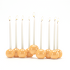 Modern Bubble Menorah, Ceramic- Peace Love Light Shop