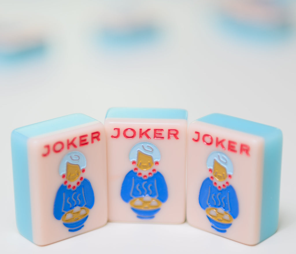 Jewish Inspired Menschie Mahjong Set, Goldie Lox- Peace Love Light Shop