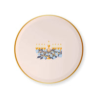 Hanukkah Light Collection Salad Paper Plate- 8 Pack