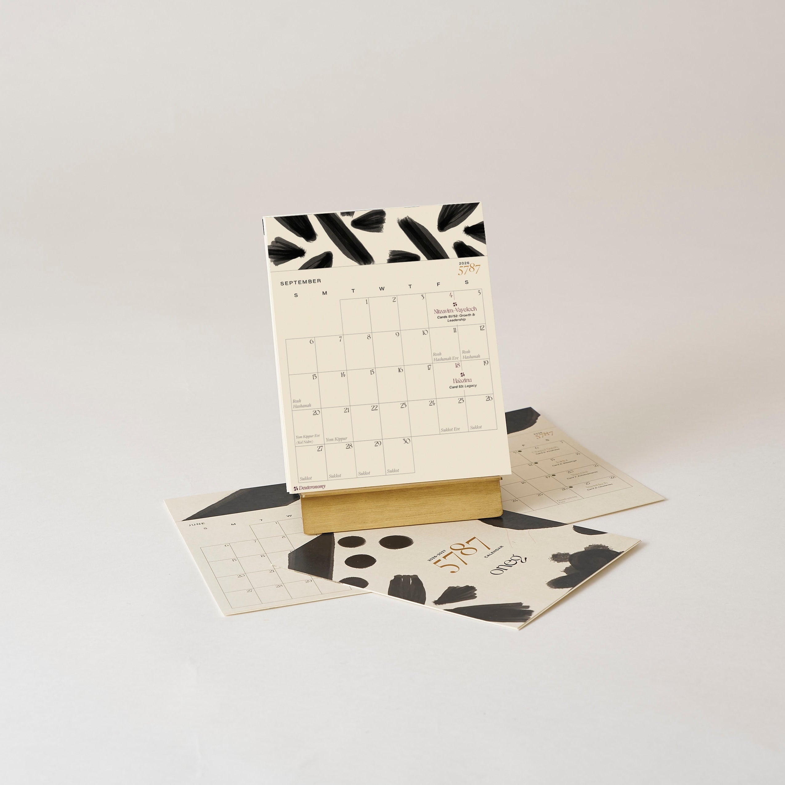 5787 Calendar & Stand- Peace Love Light Shop