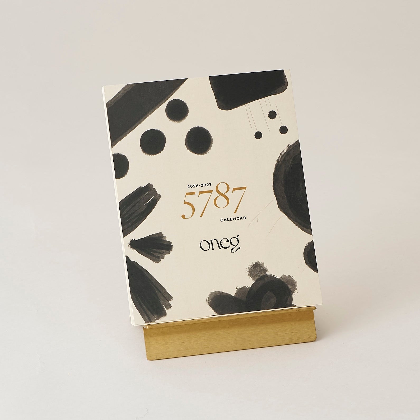 5787 Calendar & Stand- Peace Love Light Shop