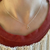 Tiny Star of David Necklace, Sterling Silver - Peace Love Light Shop