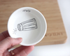 Bamboo Wood Challah Board with Porcelain Bowl - Peace Love Light Shop