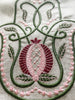 Rosh Hashanah challah cover, embroidered hamsa- Peace Love Light