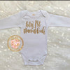Hanukkah Baby/Toddler Outfit- Peace Love Light Shop
