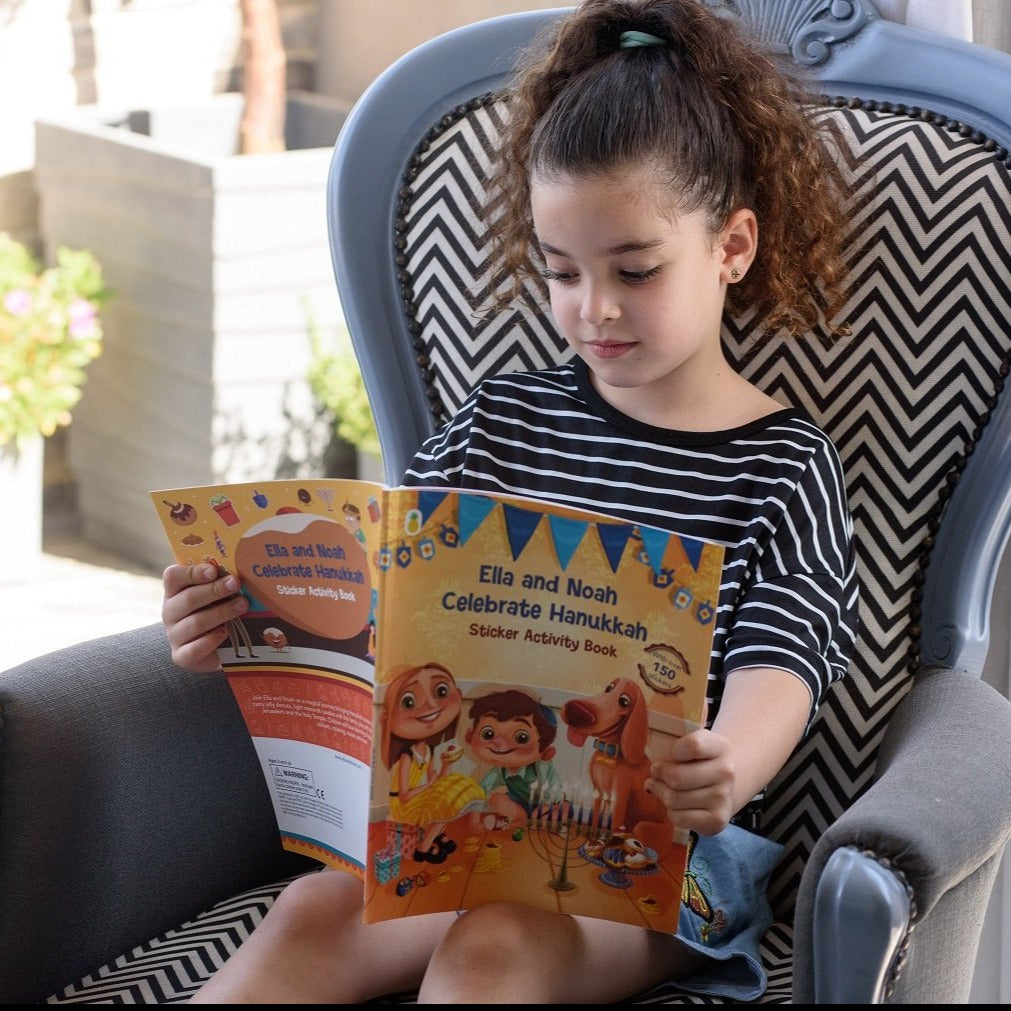 Ella and Noah Celebrate Hanukkah- Peace Love Light Shop