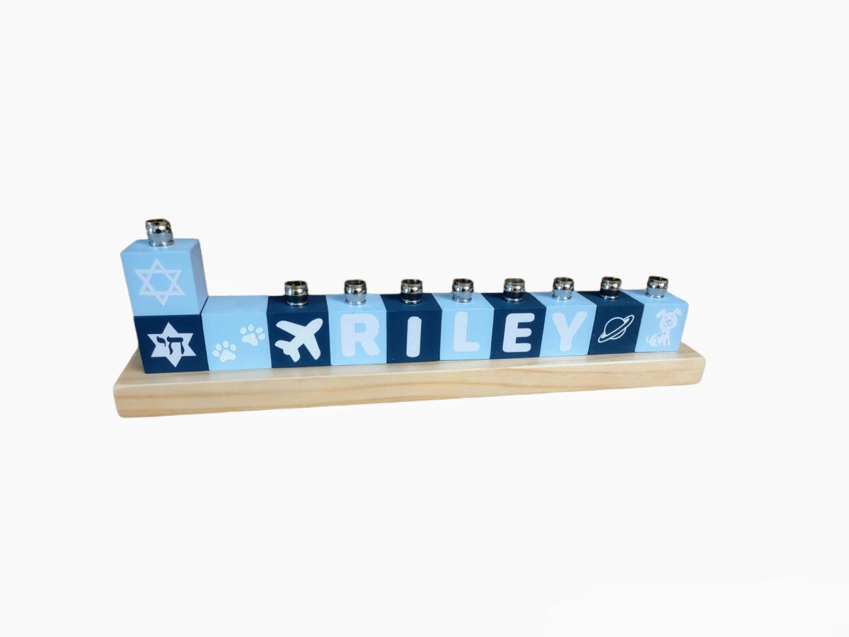 Personalized Wood Name Blocks - Custom Letter Blocks - Handmade
