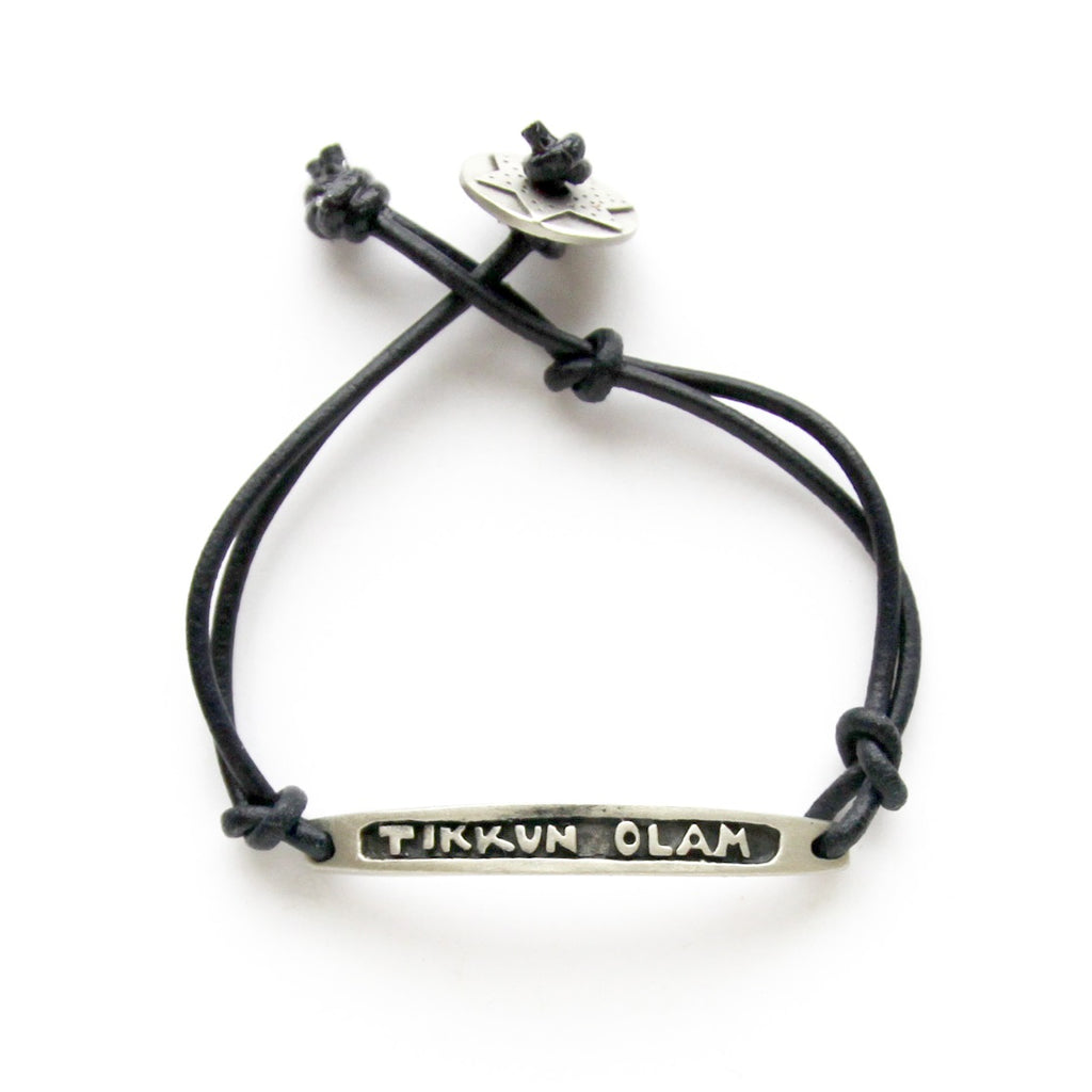 Tikkun Olam Jewish Bracelet- Peace Love Light Shop