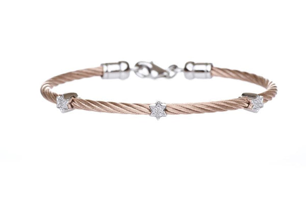 Diamond Jewish Star Bracelet - Peace Love Light Shop
