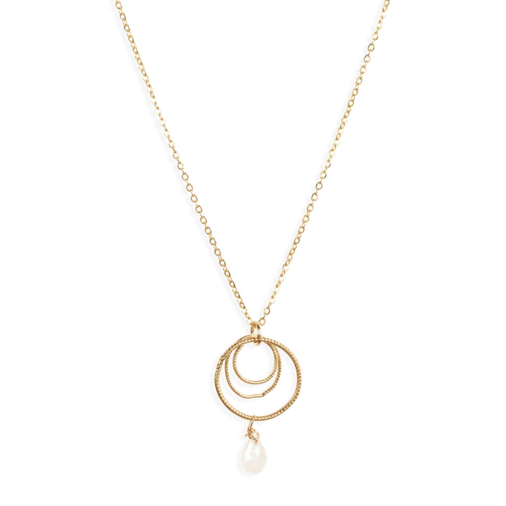 Isabelle Necklace, Moon - Peace Love Light Shop