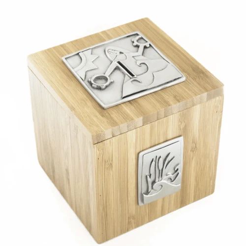 Tzedakah Charity Box- Miriam, Jewish Gift