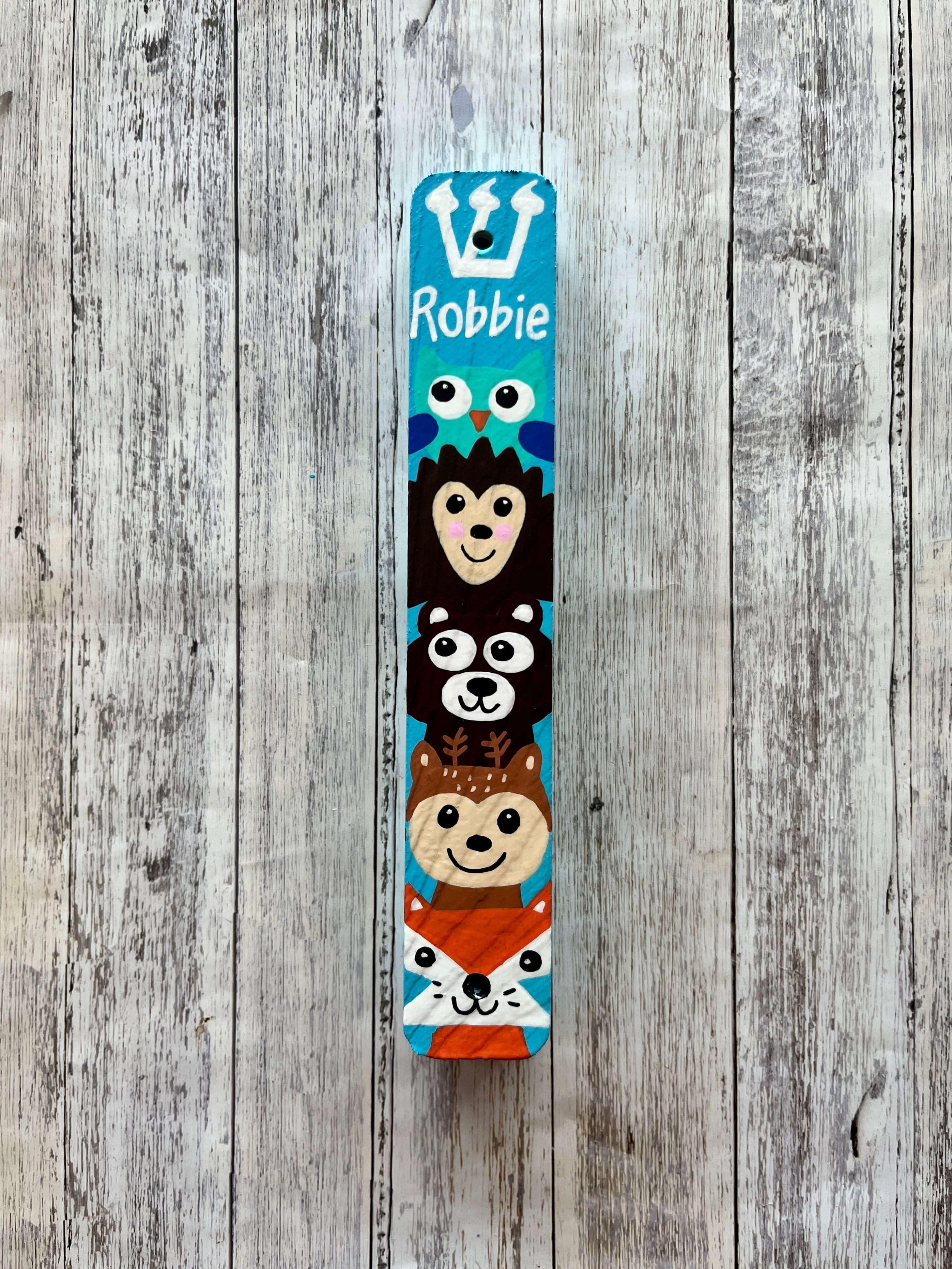 Personalized Hand Painted Mezuzah, Multiple Designs Available