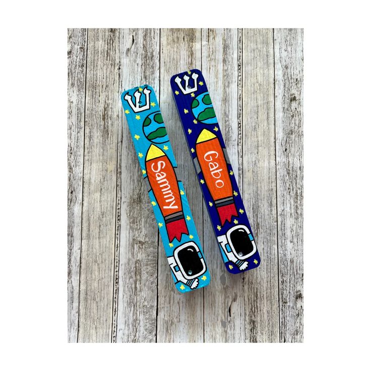 Personalized Hand Painted Mezuzah, Multiple Designs Available