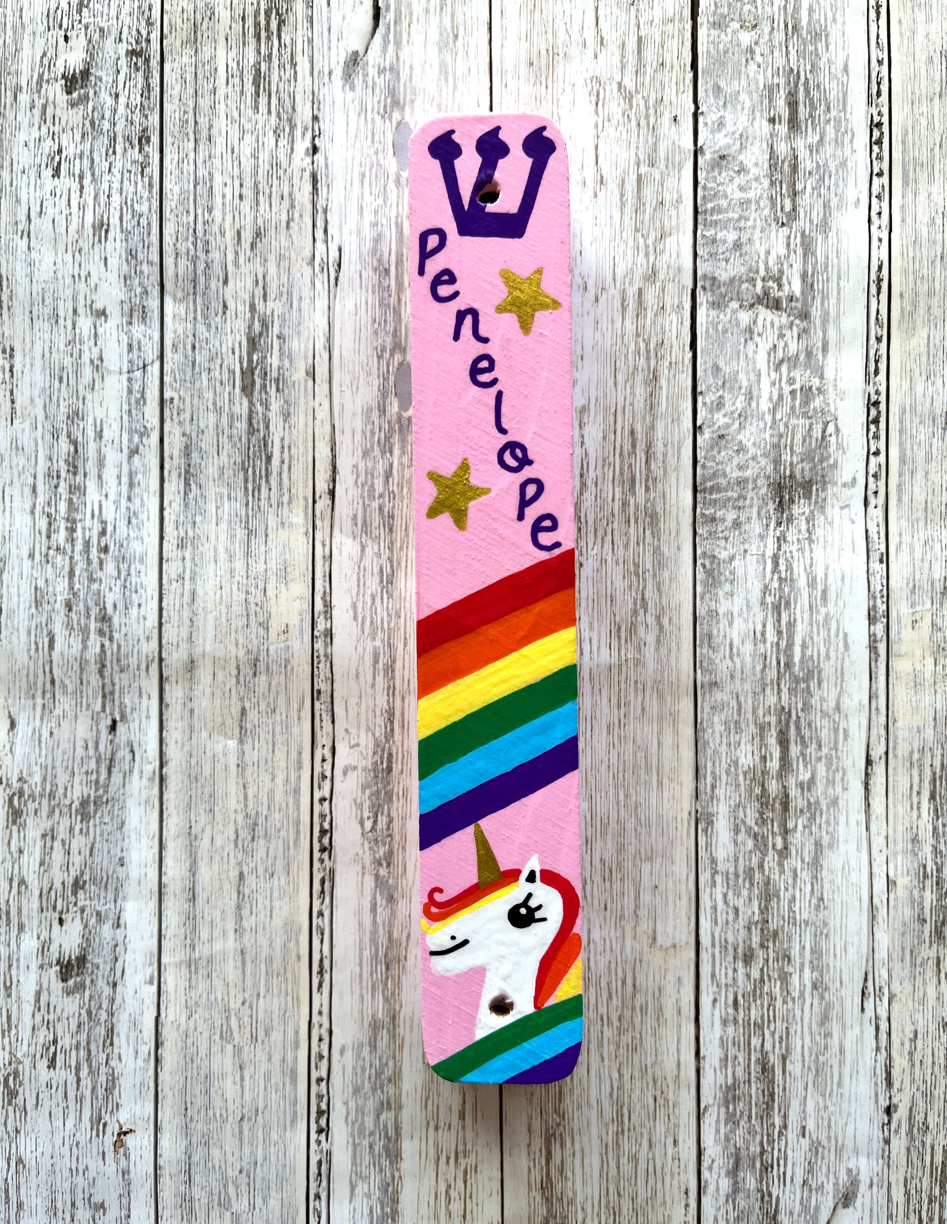 Personalized Hand Painted Mezuzah, Multiple Designs Available