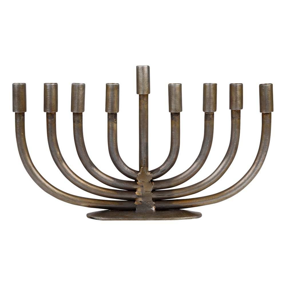 Hanukkah Menorah, Classic Style, Fair Trade Artisans