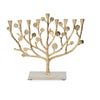 Michael Aram Botanical Leaf Gold Menorah - Peace Love Light Shop