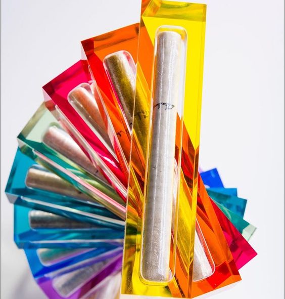 Modern Acrylic Mezuzah- Large - Peace Love Light Shop