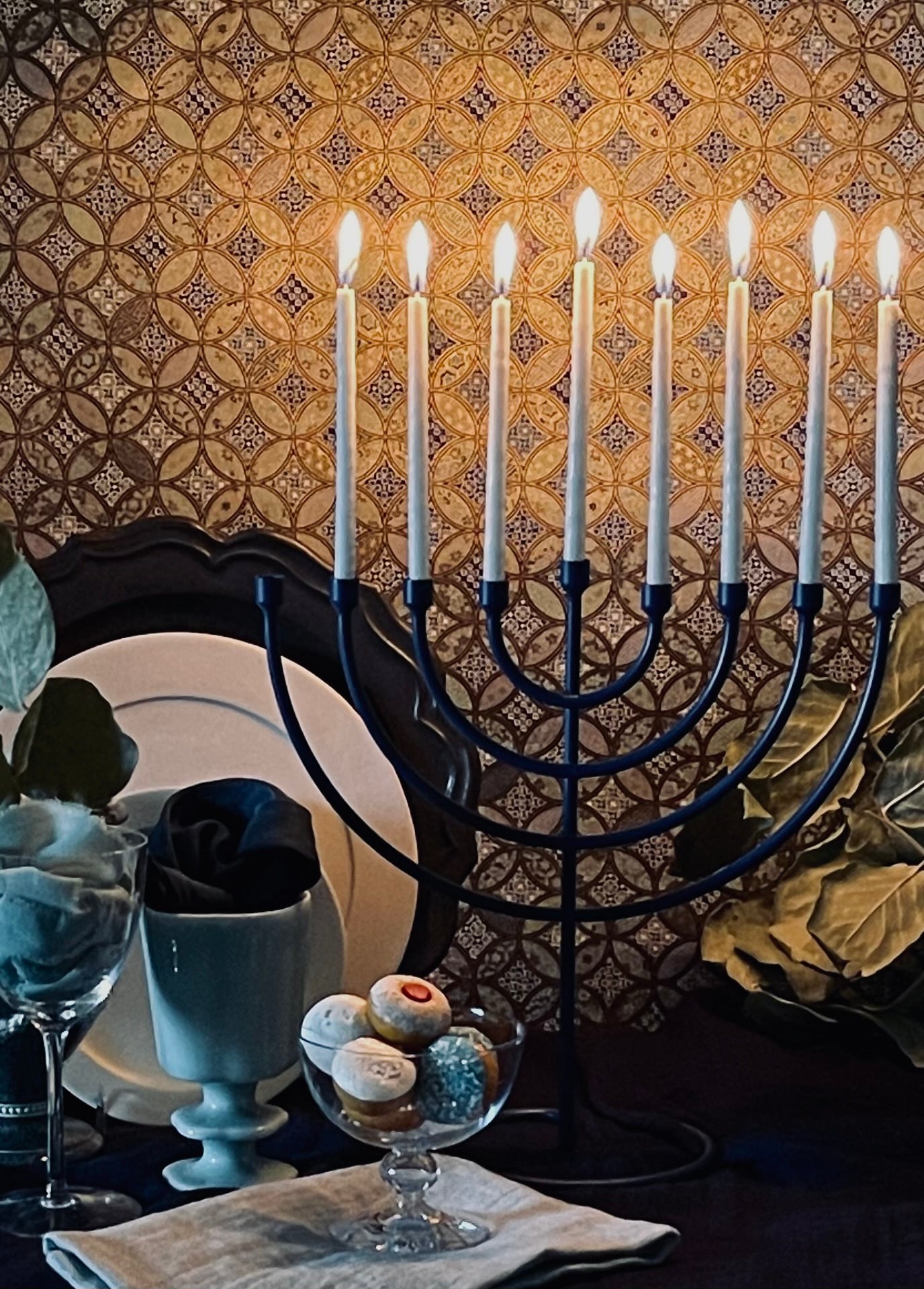 Hanukkah Marzipan Sufganiyot, Hanukkah Gift, Kosher - Peace Love Light Shop