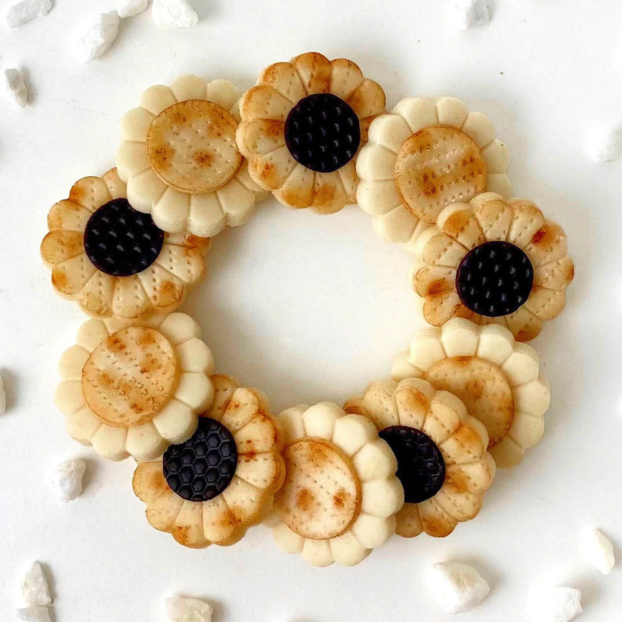 Marzipan matzah daisies & sunflowers- Peace Love Light Shop