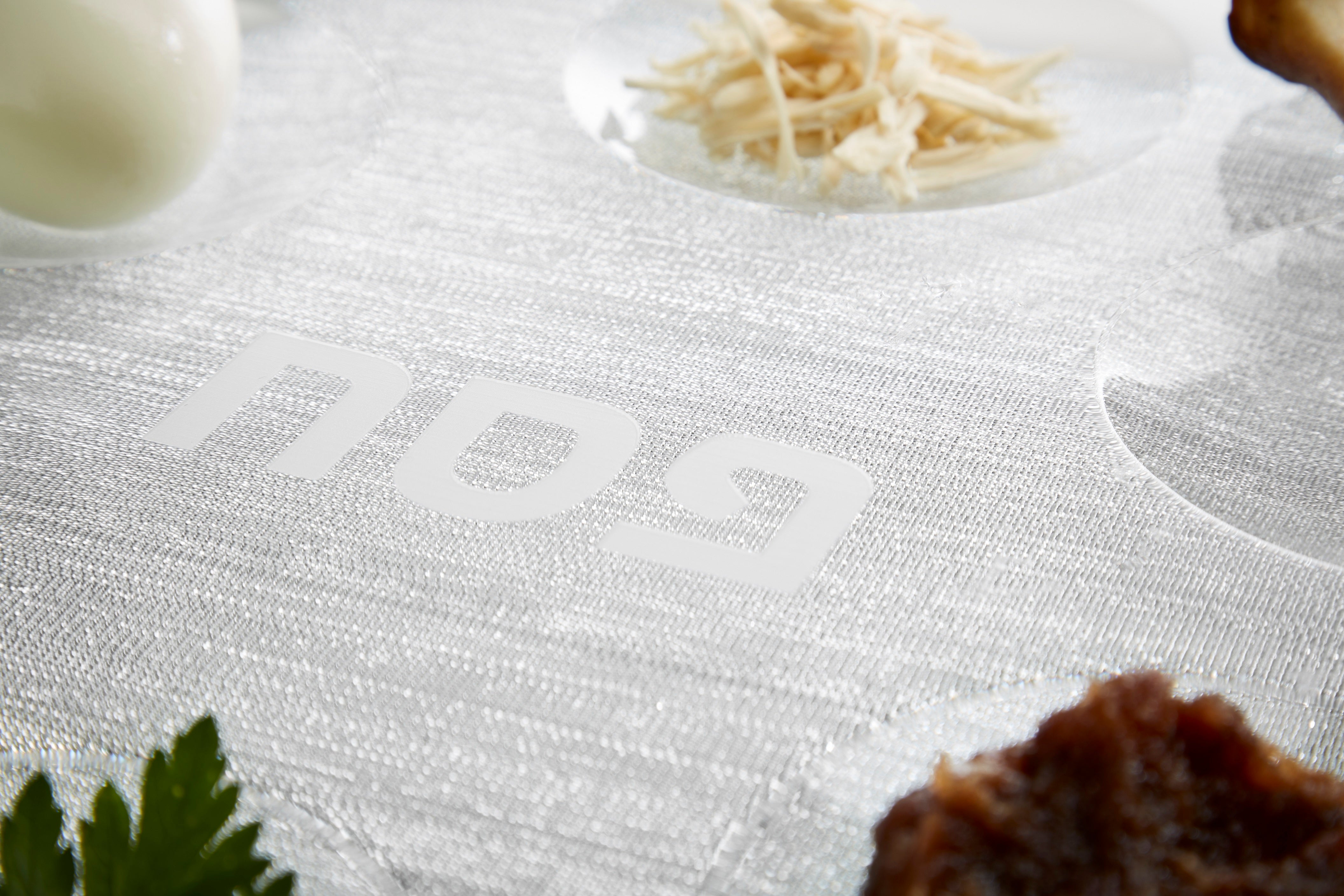 Modern Seder Plate- Silver or Translucent - Peace Love Light Shop