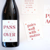 Passover Wine Labels- Peace Love Light Shop